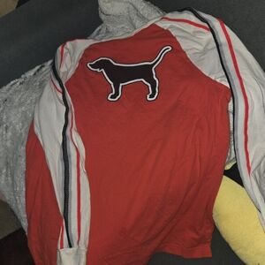 Victoria's Secret Pink Red and White Top